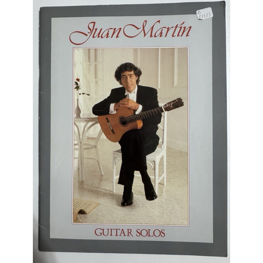 Juan Martin Guitar Solos Spanish Book Music